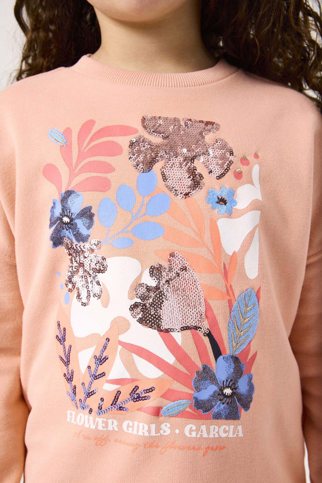 García - sudadera de coral fresco