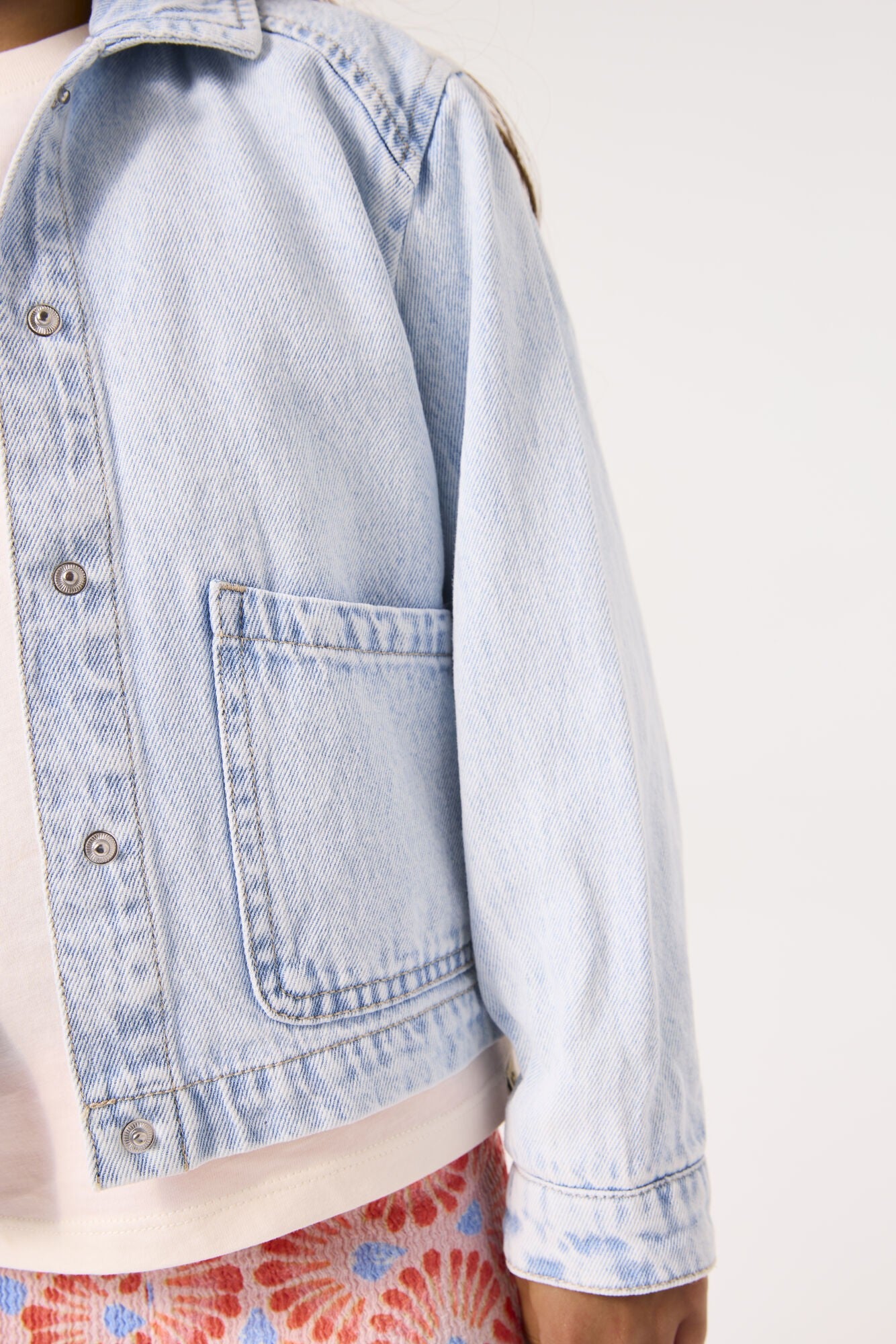 Garcia - Veste en jeans Bleached