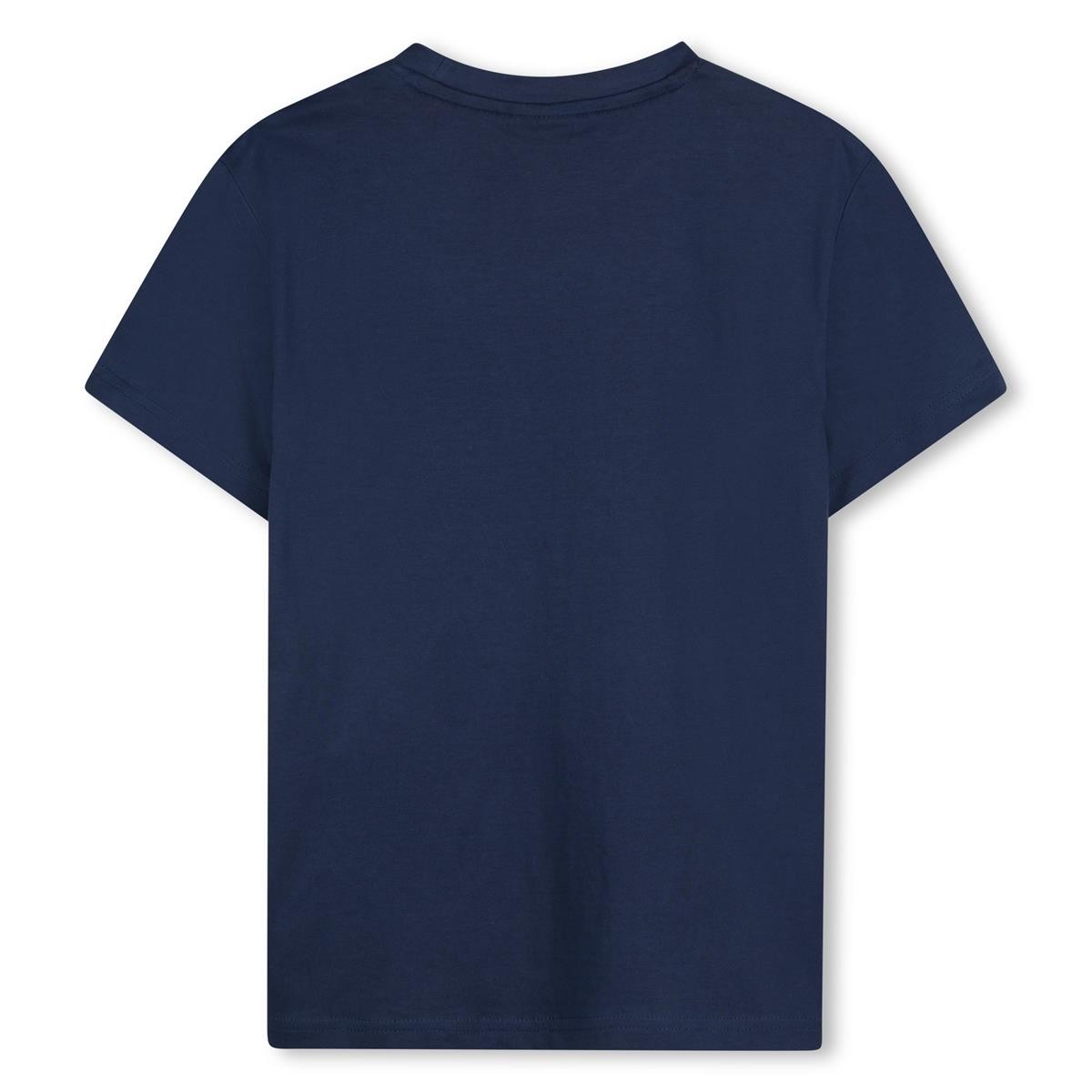Hugo - Medieval Blue & Box Logo T -shirt