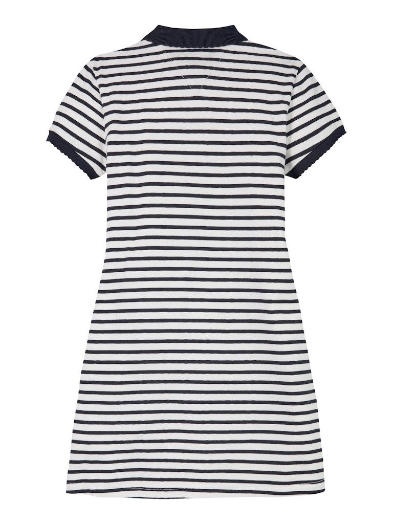 Tommy Hilfiger - Dark Night Navy Stripe Polo Kleid