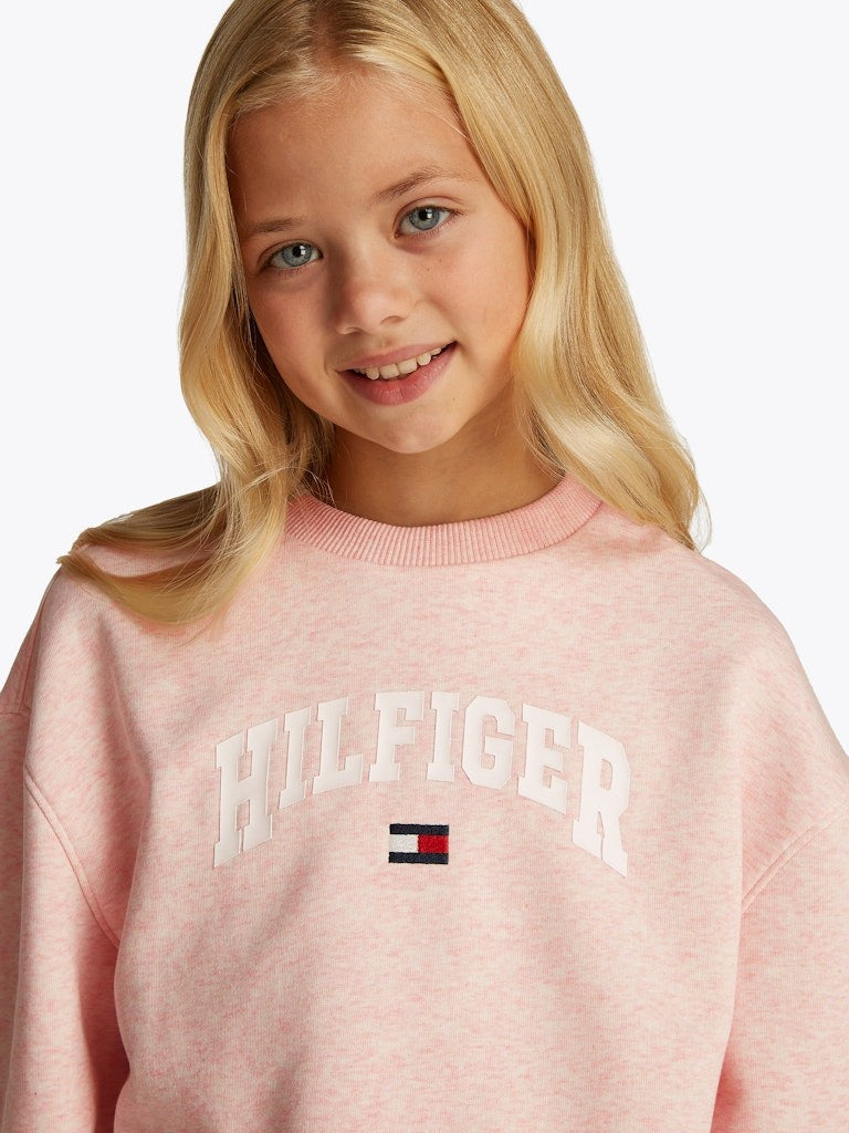 Tommy Hilfiger - Schweiß Uni Coralle Ice Heather