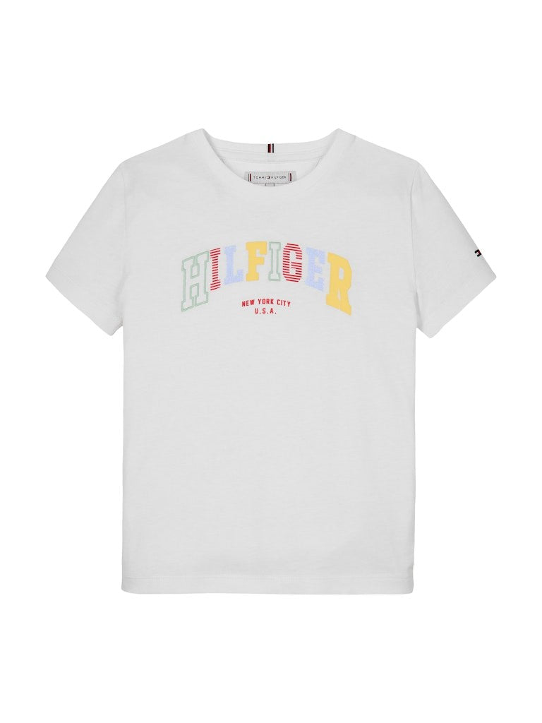 Tommy Hilfiger - Weiße Uni T -Shirt