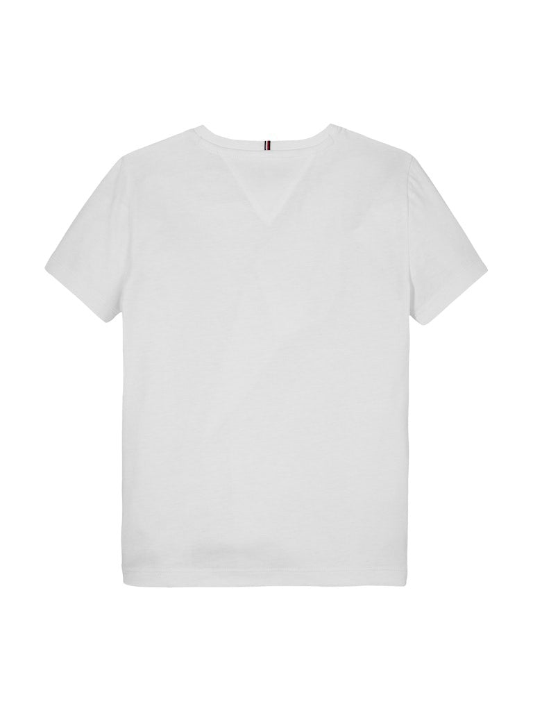 Tommy Hilfiger - Weiße Uni T -Shirt