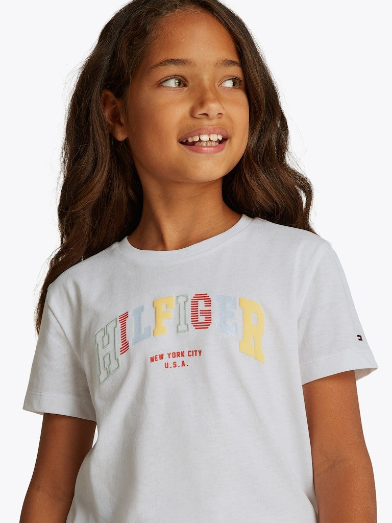 Tommy Hilfiger - Weiße Uni T -Shirt
