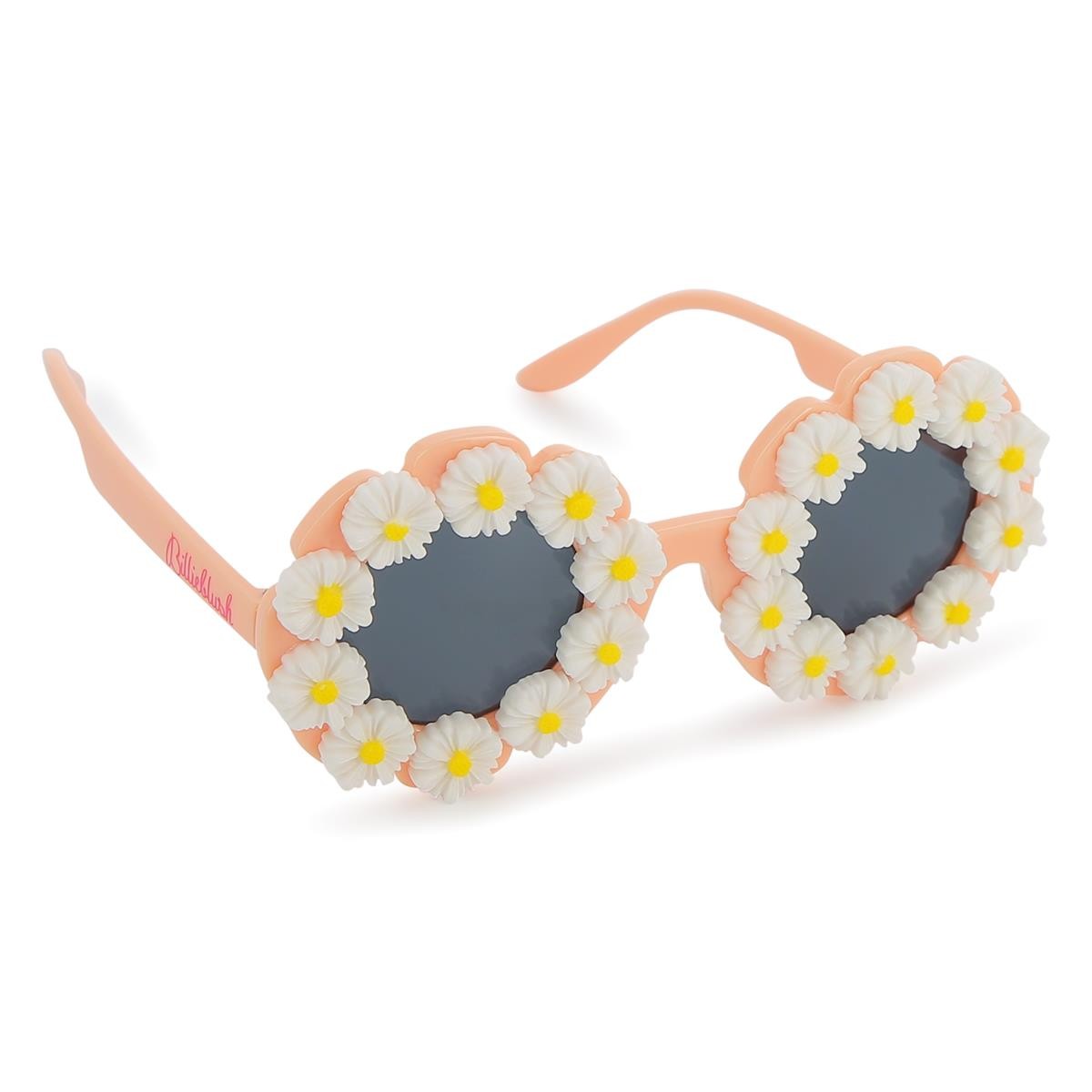 Billieblush - Lunettes de soleil fleur avec fleurs à relief blanche • ANTI-UV 400