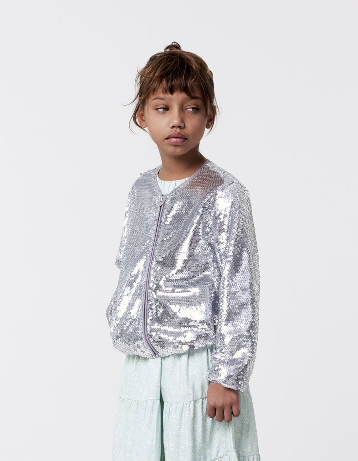 IKKS - Bomber à sequins White Rock Odyssey