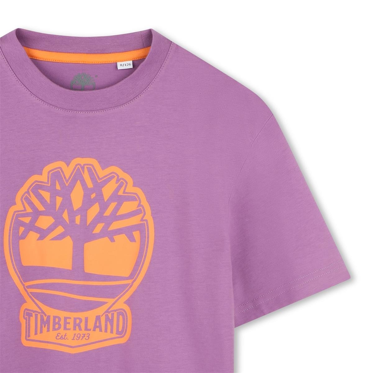 Timberland - T -SHIST FAT FOLE VIOLET Y LOGO ESTIRSE EN LA PARTIR