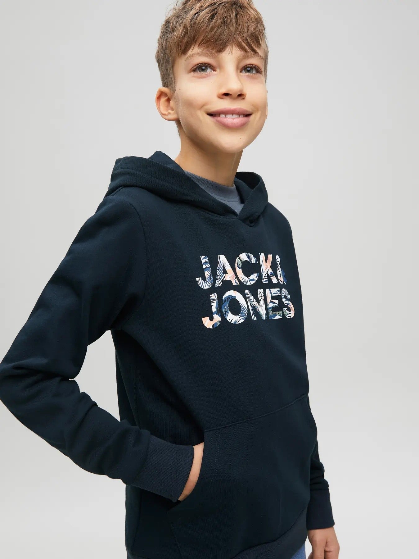 Jack&Jones - Sweat à capuche navy JJEBRYAN