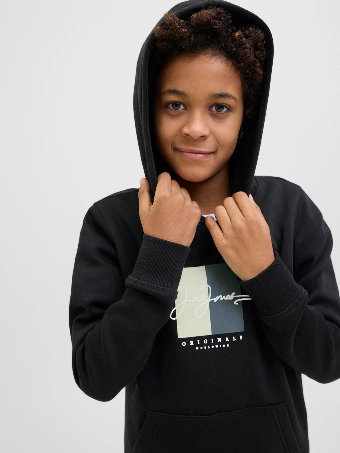 Jack&Jones - Sweat à capuche black JORFREDERIKSBERG