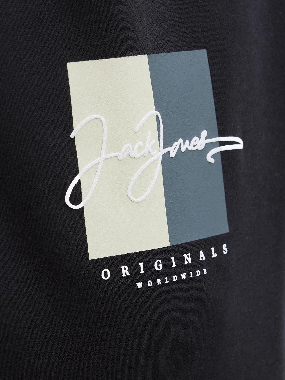 Jack&Jones - Sweat à capuche black JORFREDERIKSBERG