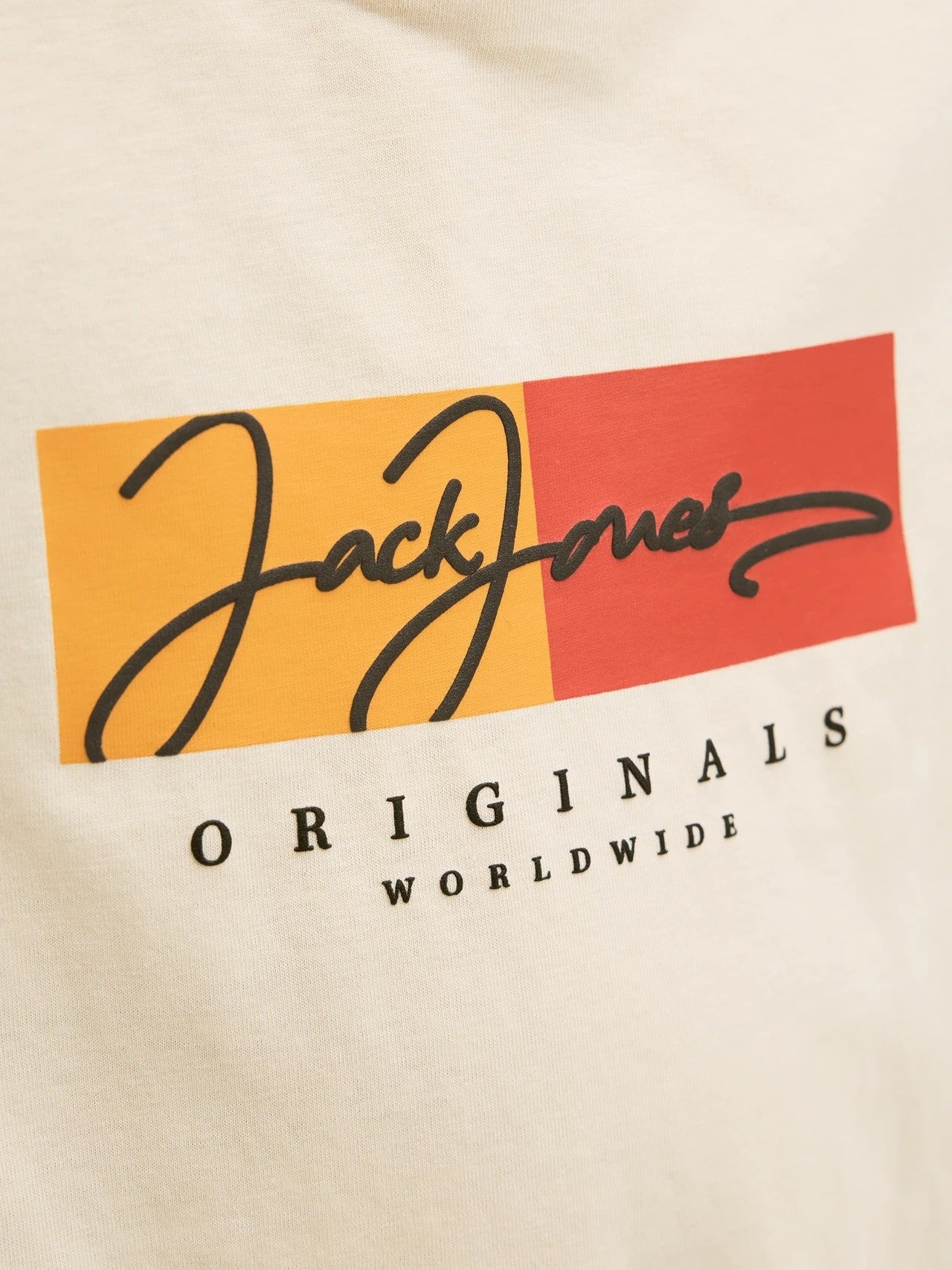 Jack&Jones - T-shirt Antique White JORFREDERIKSBERG