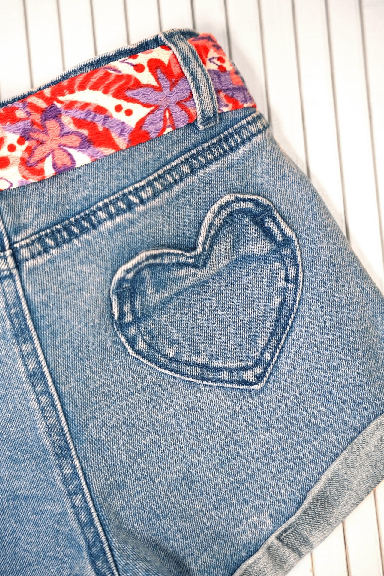 B.nosy - kurzer Denim Patty