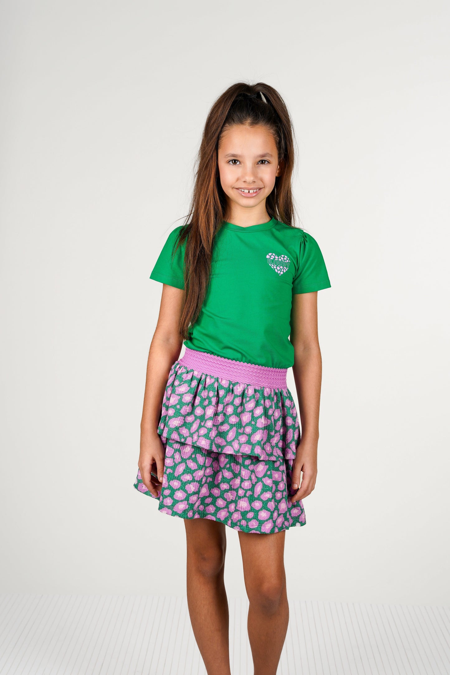 B.Nosy - Robe purple & green Donna