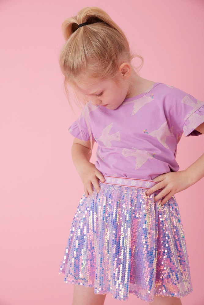 Jubel - T-shirt lila Bird Picknick Perfect