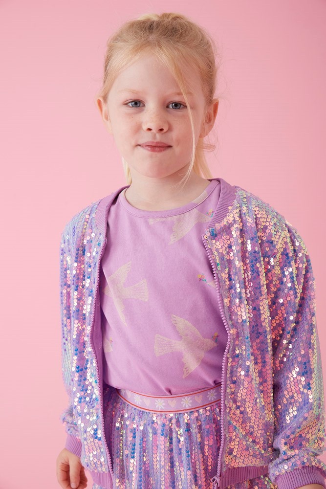 Jubel - T-shirt lila Bird Picknick Perfect