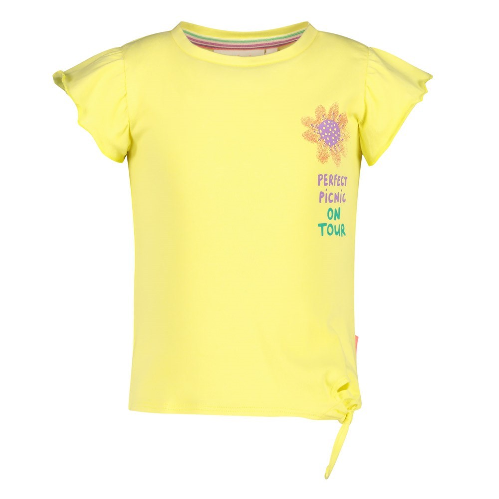 Jubel - gelb t -Shirt Backprint Picknick perfekt