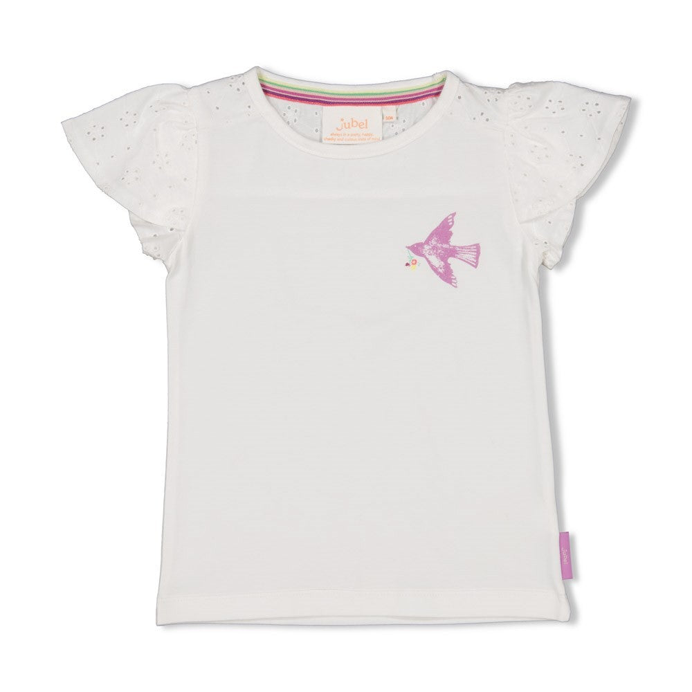 Jubel - weiß T -Shirt Little Bird Picknick perfekt