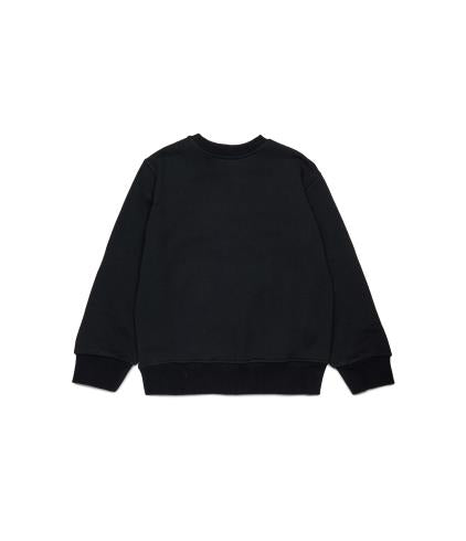 Diesel - schwarzer Spatch über Sweatshirt