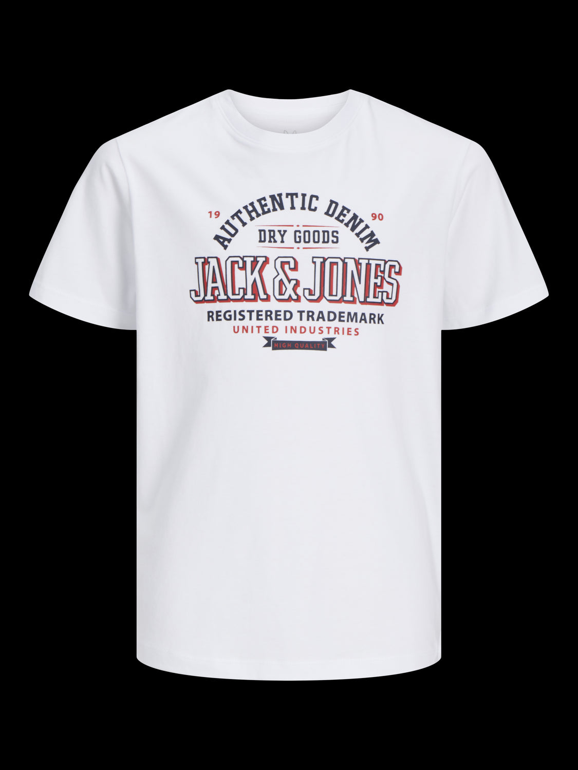 Jack & Jones - Jjelogo White & True Red T -Shirt