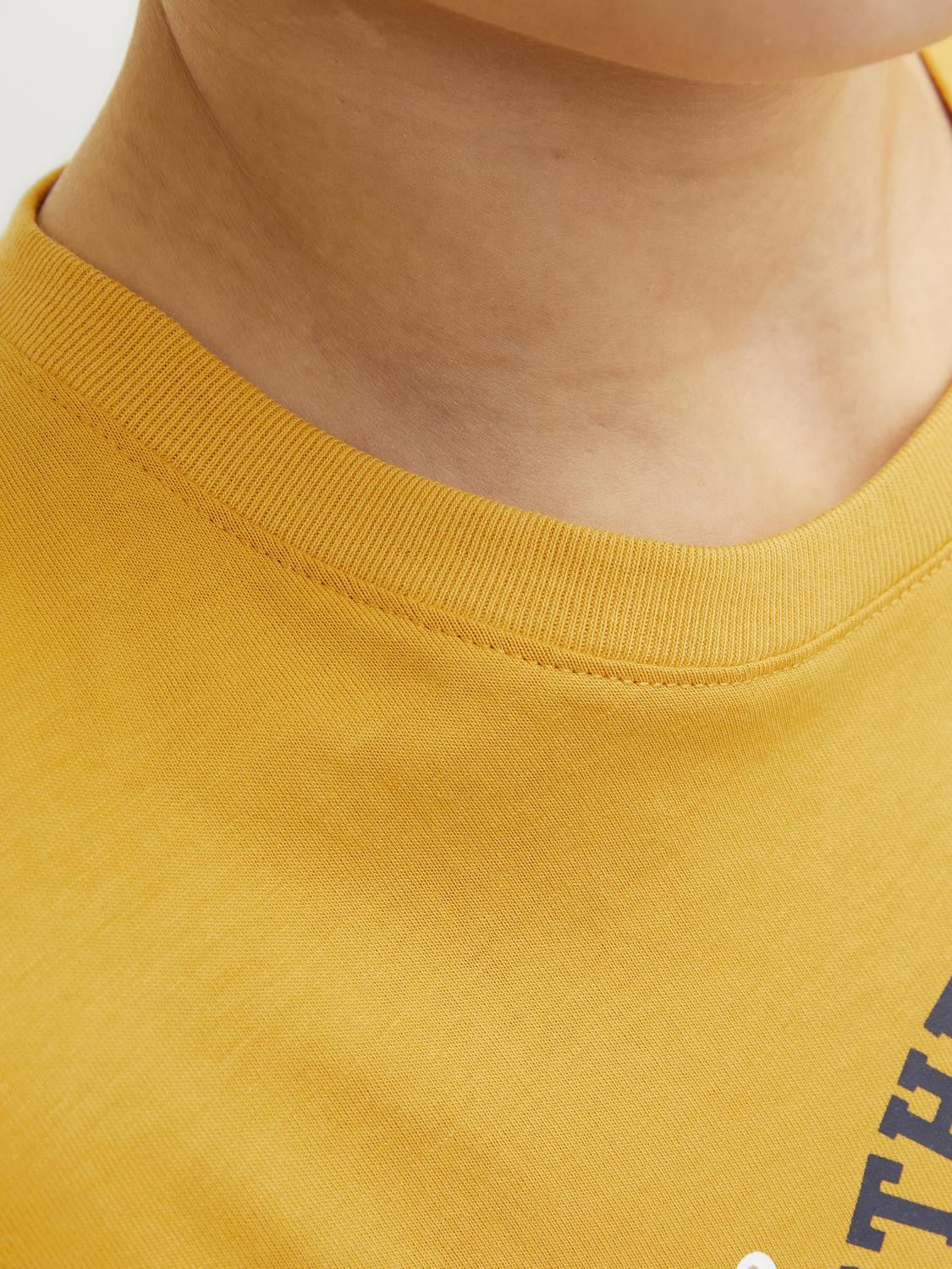 Jack & Jones - Jjelogo Honey Gold T -Shirt