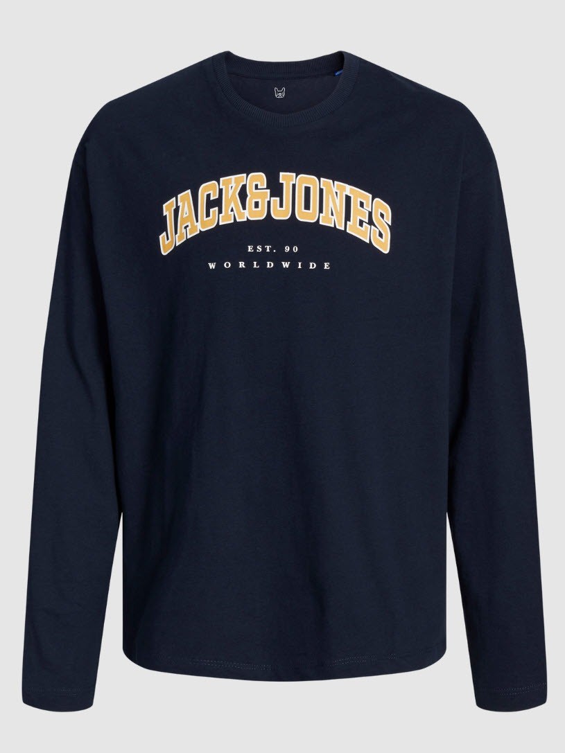 Jack & Jones - Jjecaleb T -Shirt Navy Blazer los