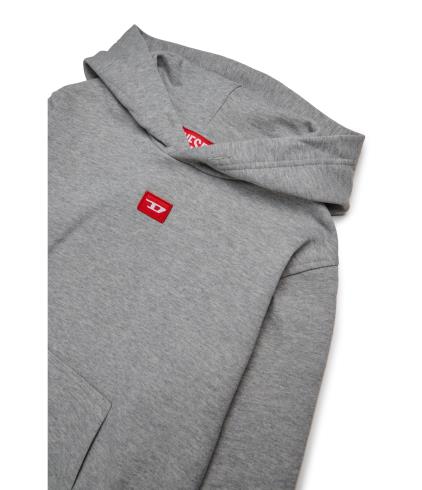 Diesel - SXGINHOOD Over gray hooded sweatshirt