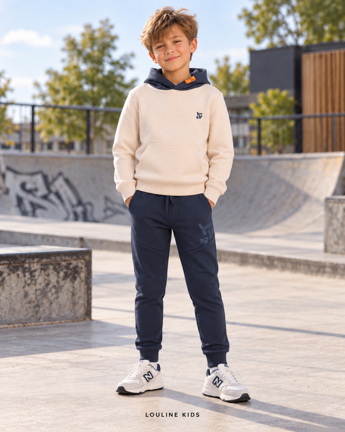 Tygo & Vito - Whitecap Grey HUNK Kapuzenpullover