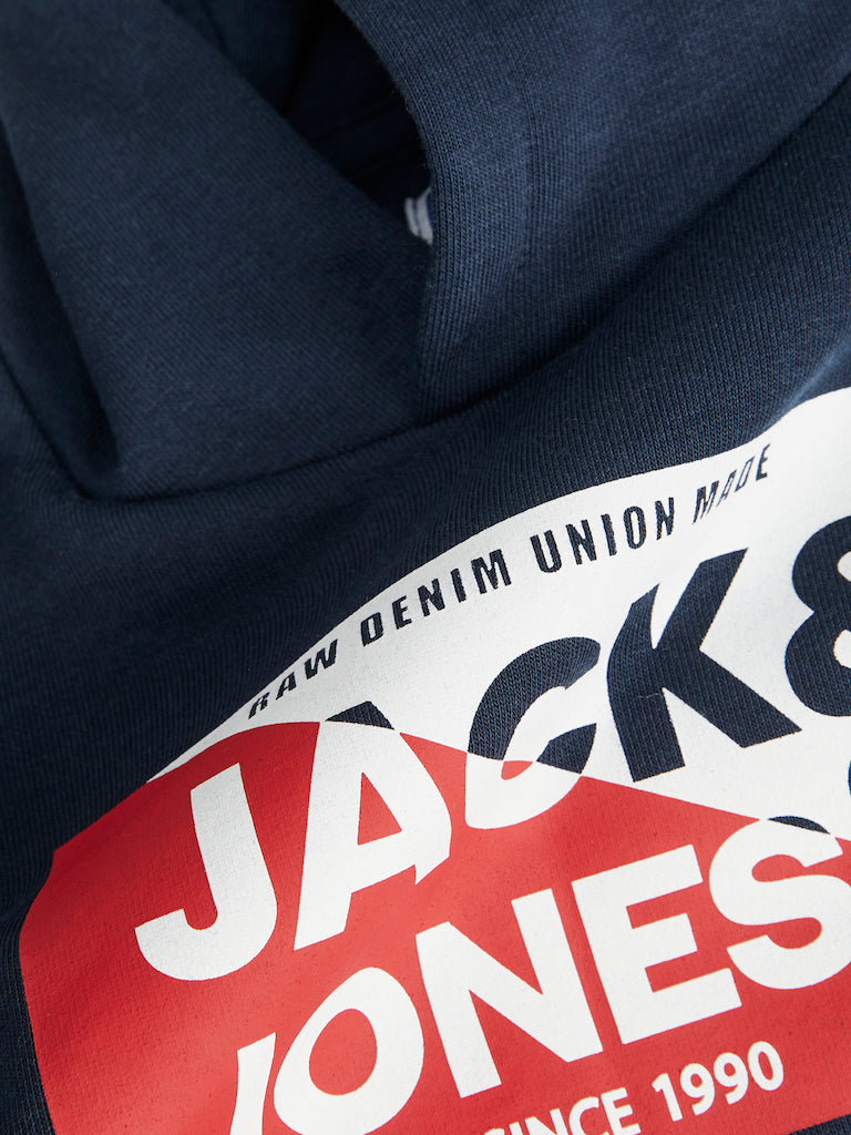 Jack&Jones - Sweat à capuche navy blazer JJNOLAN
