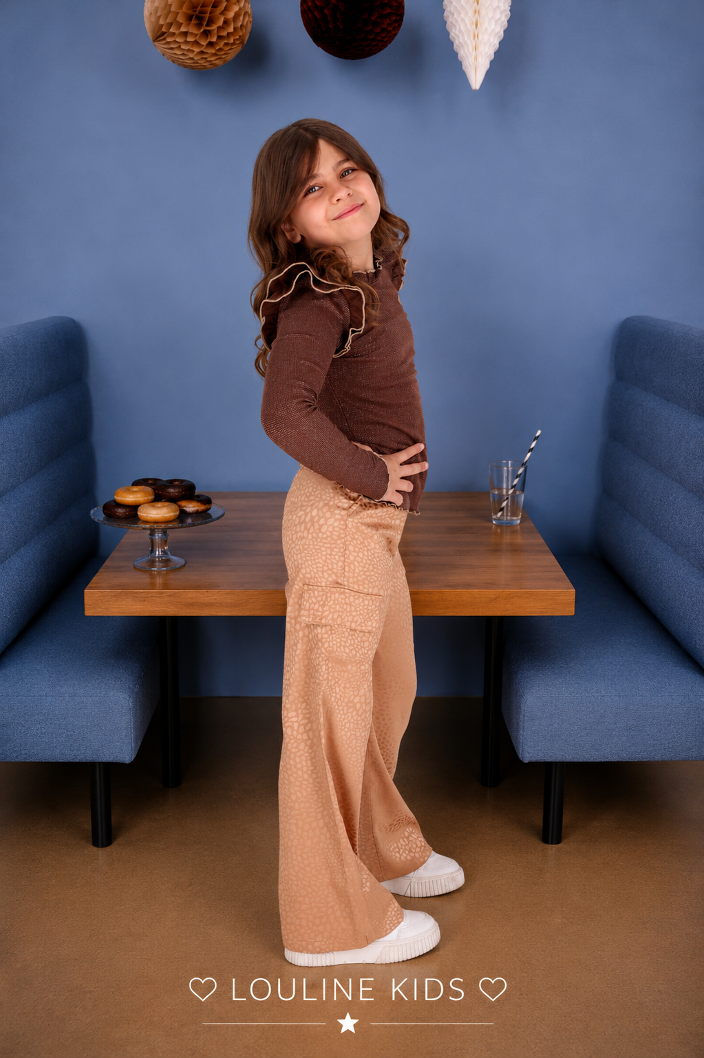 B.Nosy - T-shirt Pott Brown Talli