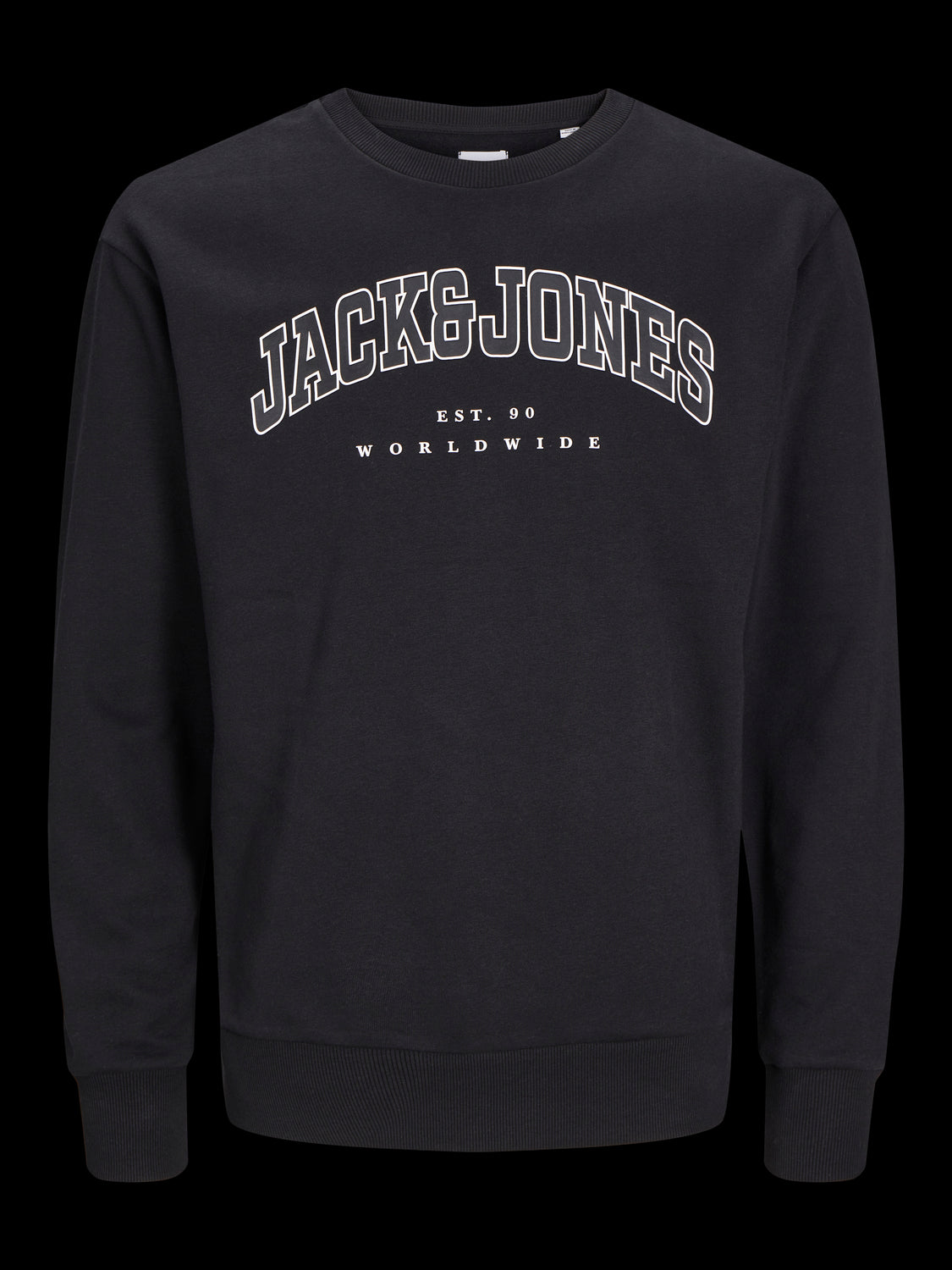Jack & Jones - Black Sweat JJ Caleb