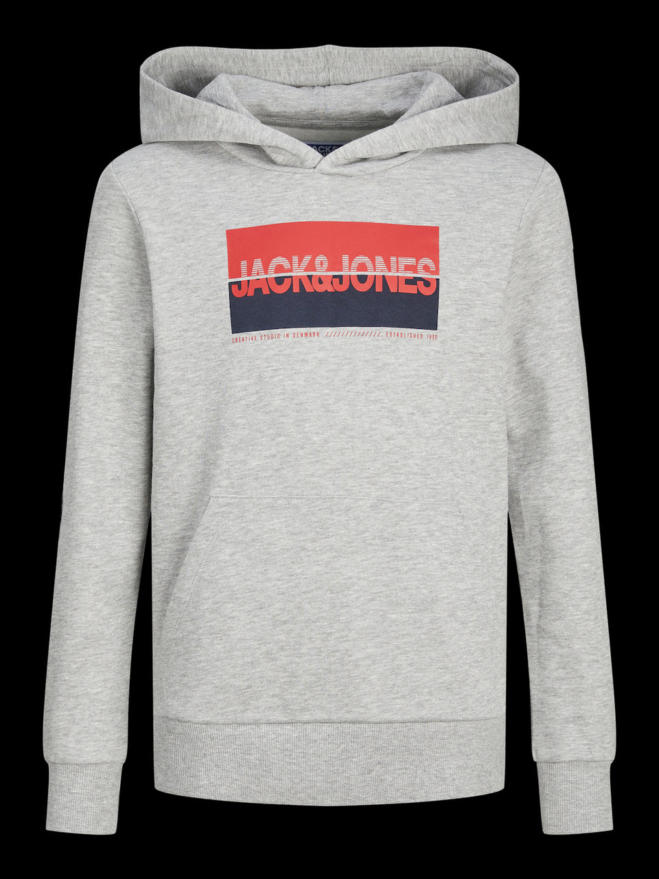 Jack & Jones - Light Gray Nolan hood