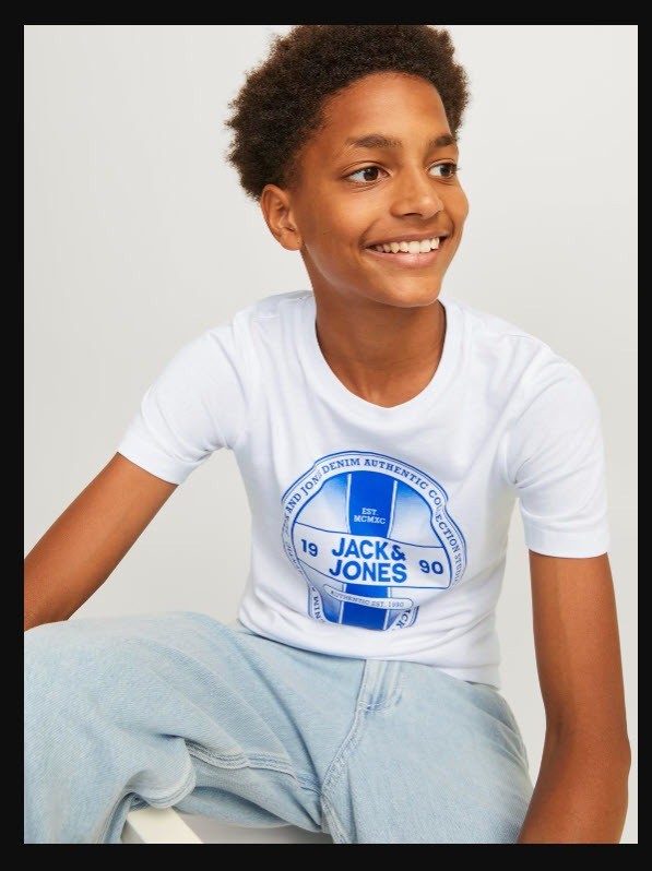 Jack & Jones - White Brio t -shirt