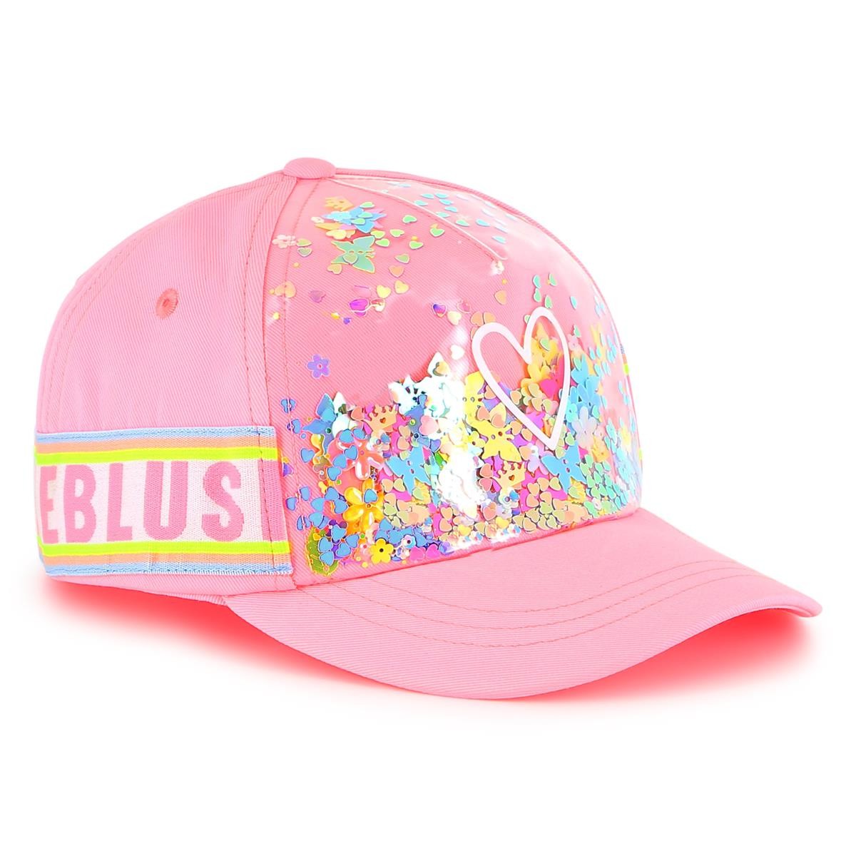 Billieblush - Casquette rose & confettis