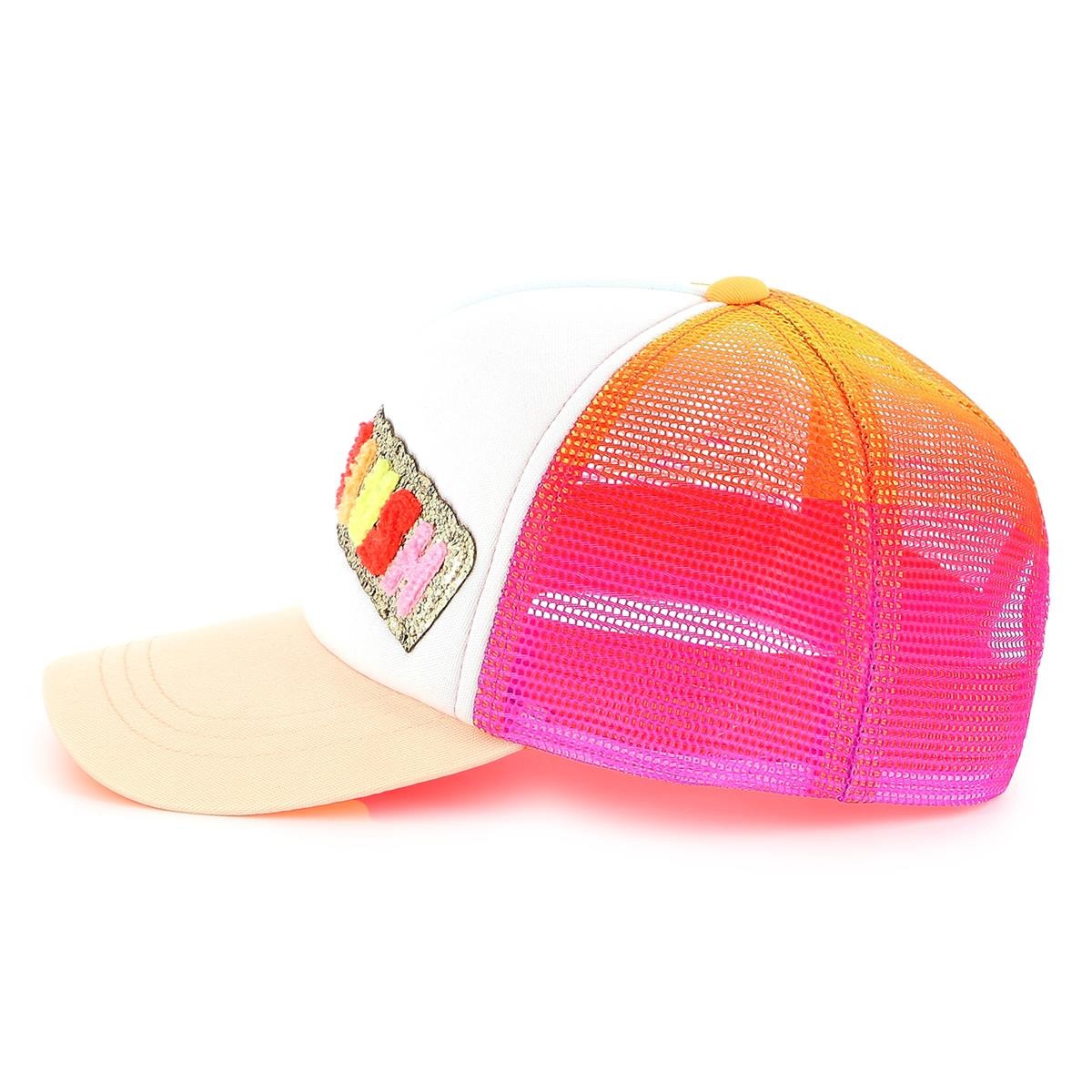 Billieblush - Casquette treillis multicolore