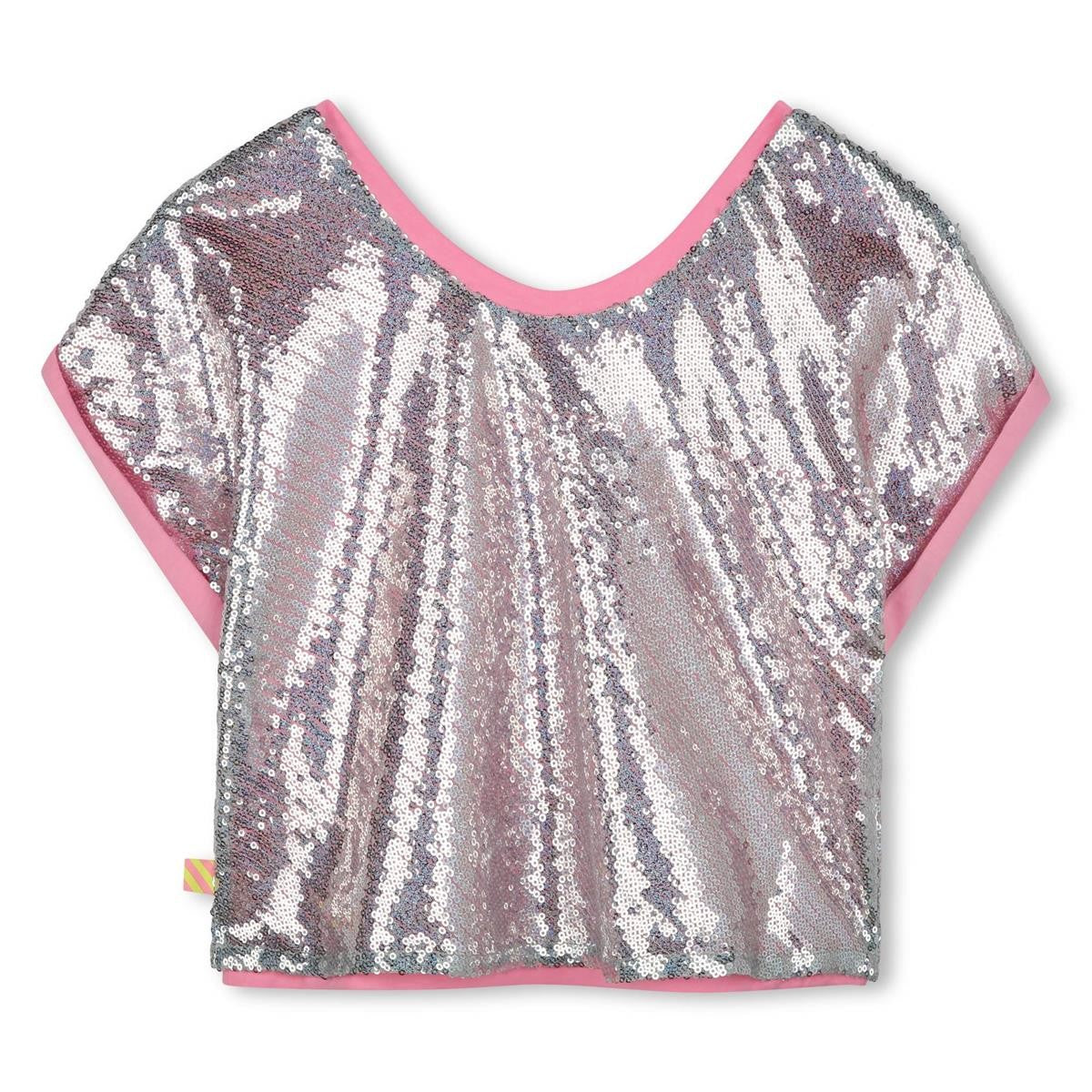 Billieblush - t -shirt allemaal in pailletten