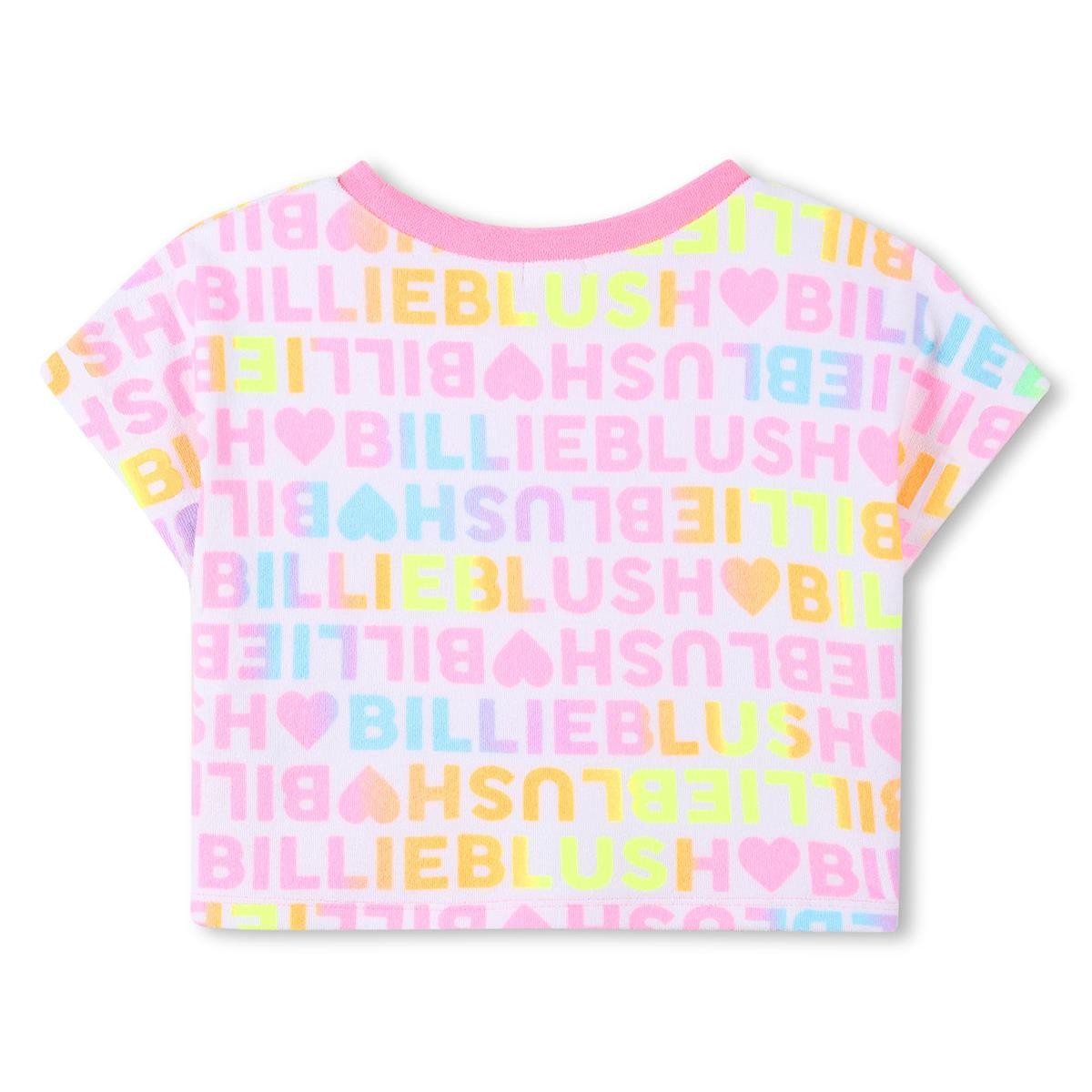 Billieblush - T-shirt éponge & bande sequin sur les manches