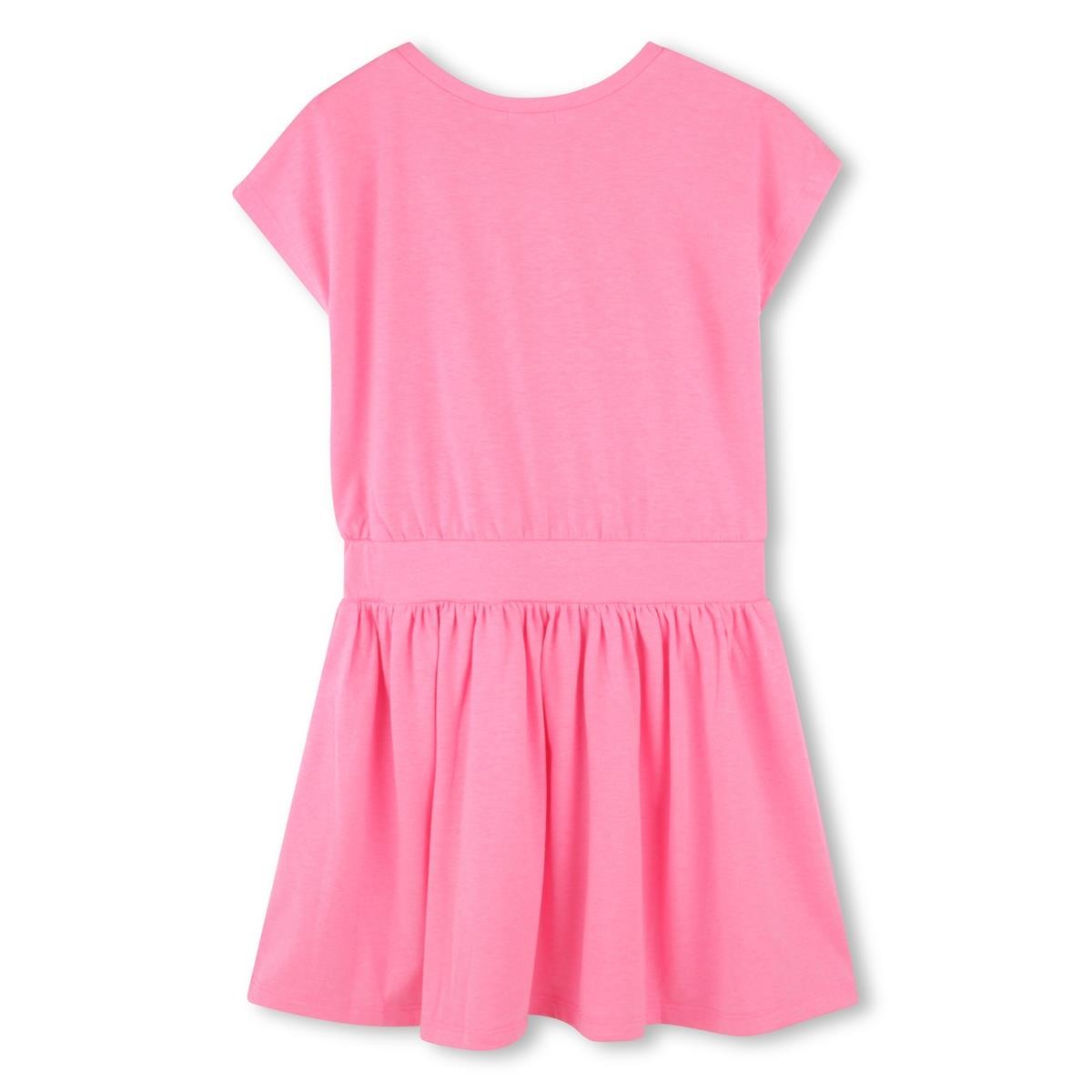 Billieblush - Robe rose • Sac en trompe l'oeil sur le devant sequins