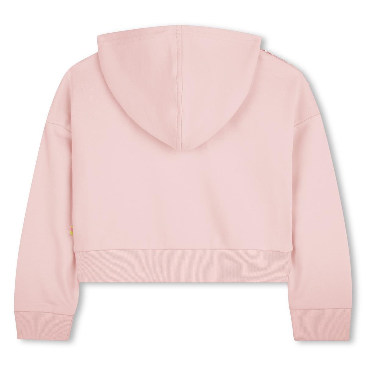 Billieblush - Zip Cardigan met capuchon en pailletten aan de voorkant