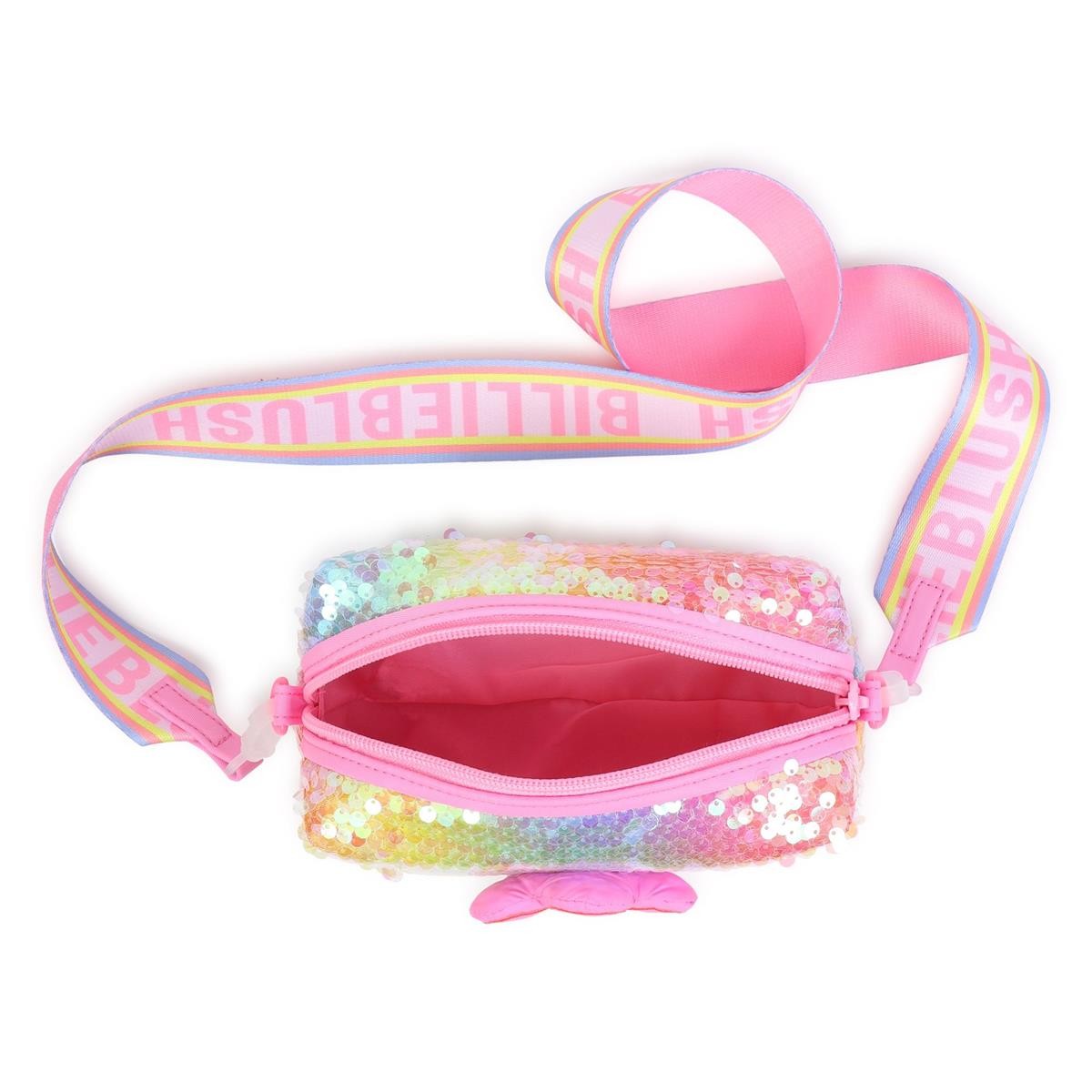 Billieblush - Trousse en sequins & bandoulière amovible