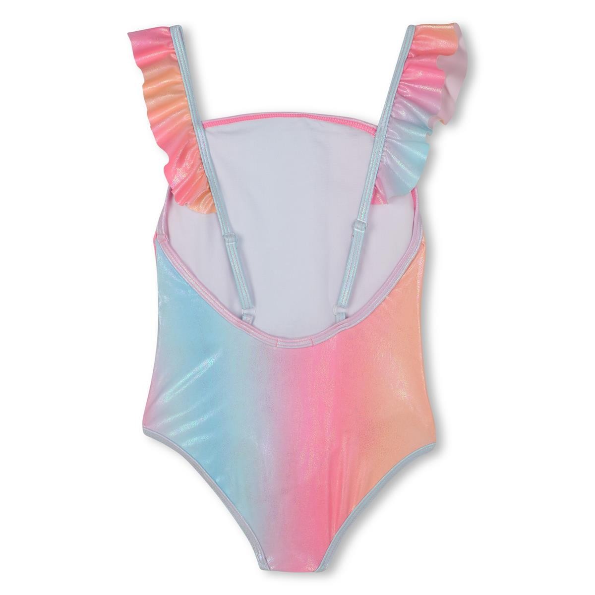 Billieblush - Maillot de bain avec bretelles à volants & sequins sur le devant