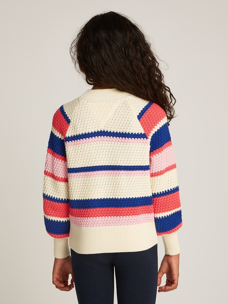 Tommy Hilfiger - Sweat multi stripes raglan sleeve