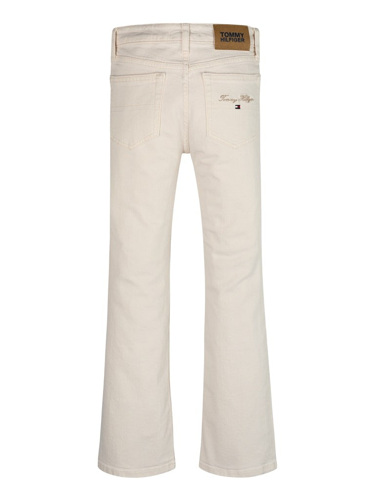 Tommy Hilfiger - Flare Ecru Hosen
