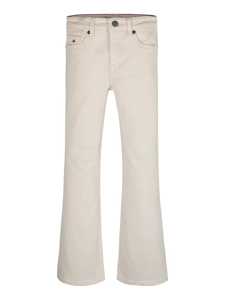 Tommy Hilfiger - Flare Ecru Hosen