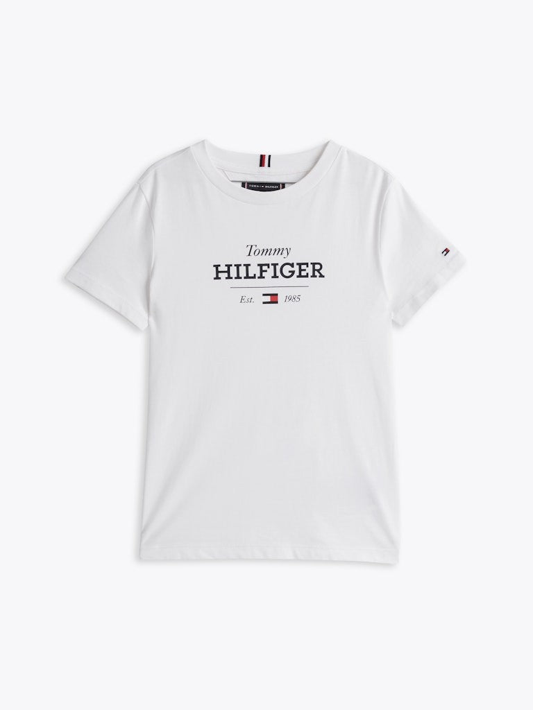 Tommy Hilfiger - T-shirt blanc monotype