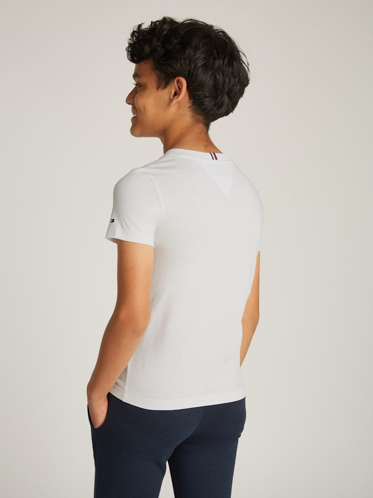 Tommy Hilfiger - T-shirt blanc monotype