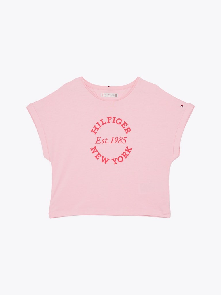Tommy Hilfiger - T-shirt pink sugar script