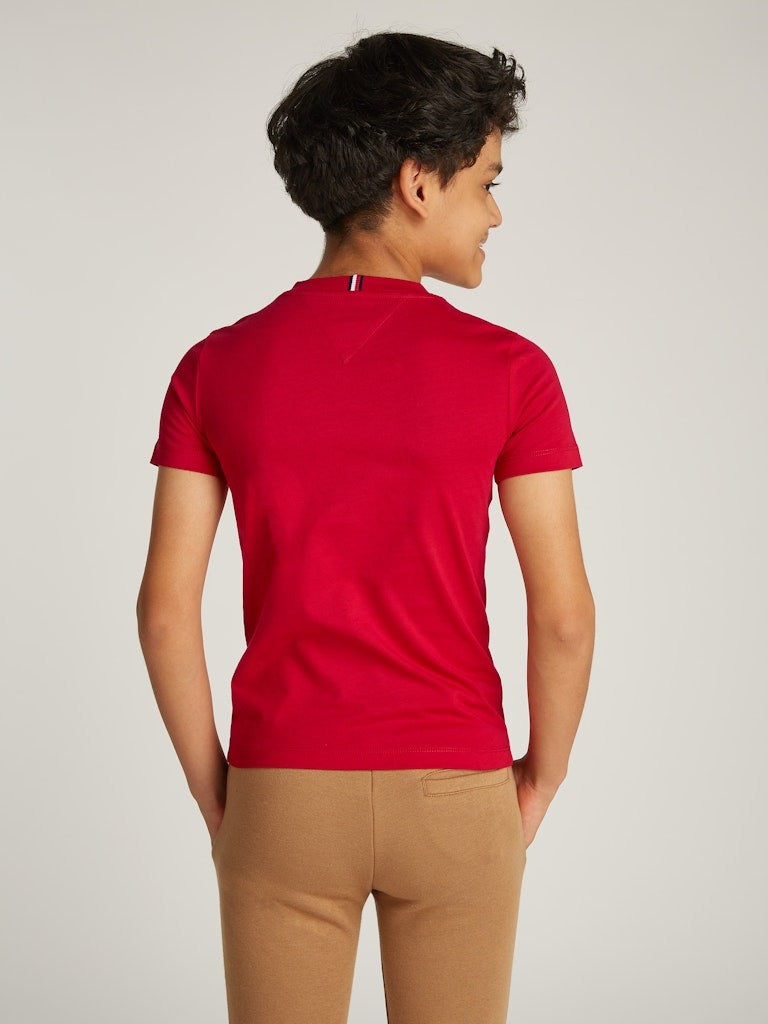 Tommy Hilfiger - T-shirt Medium Red Monotype