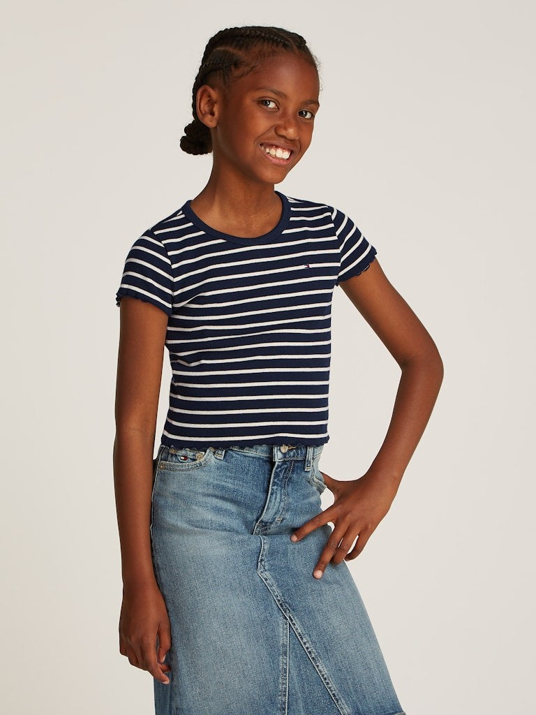 Tommy Hilfiger - Blue Base Striped t -Shirt
