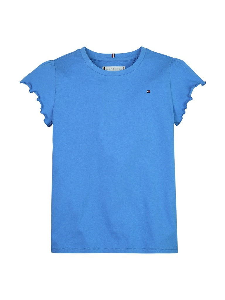 Tommy Hilfiger - T-shirt Blue Spell essential ruffle