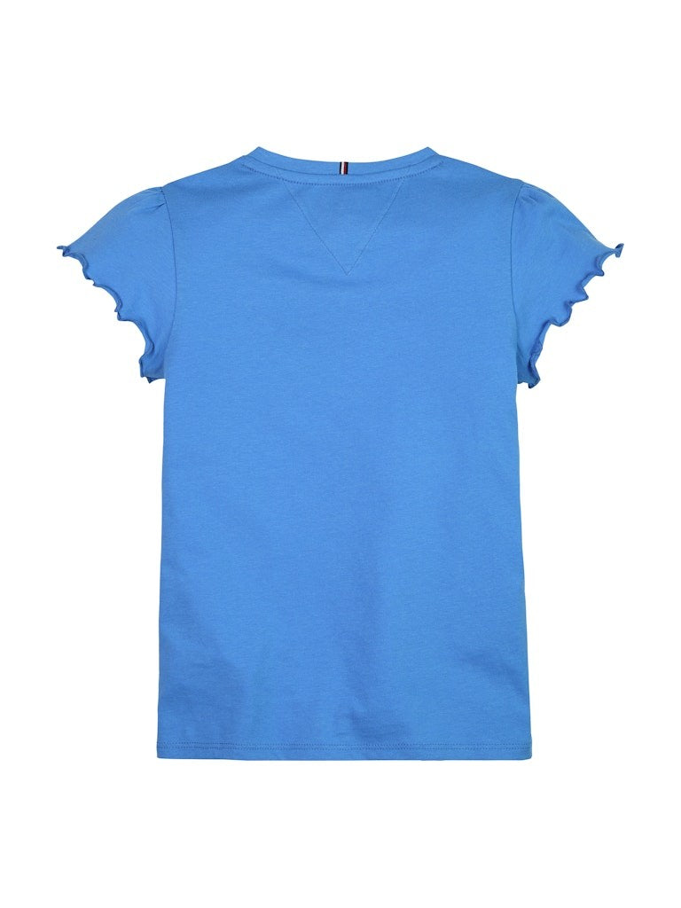 Tommy Hilfiger - T-shirt Blue Spell essential ruffle